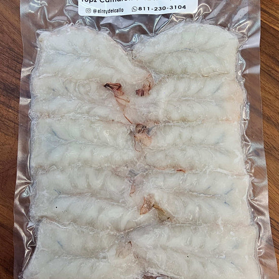 Camarón U-12 Mariposa (10 pzs)