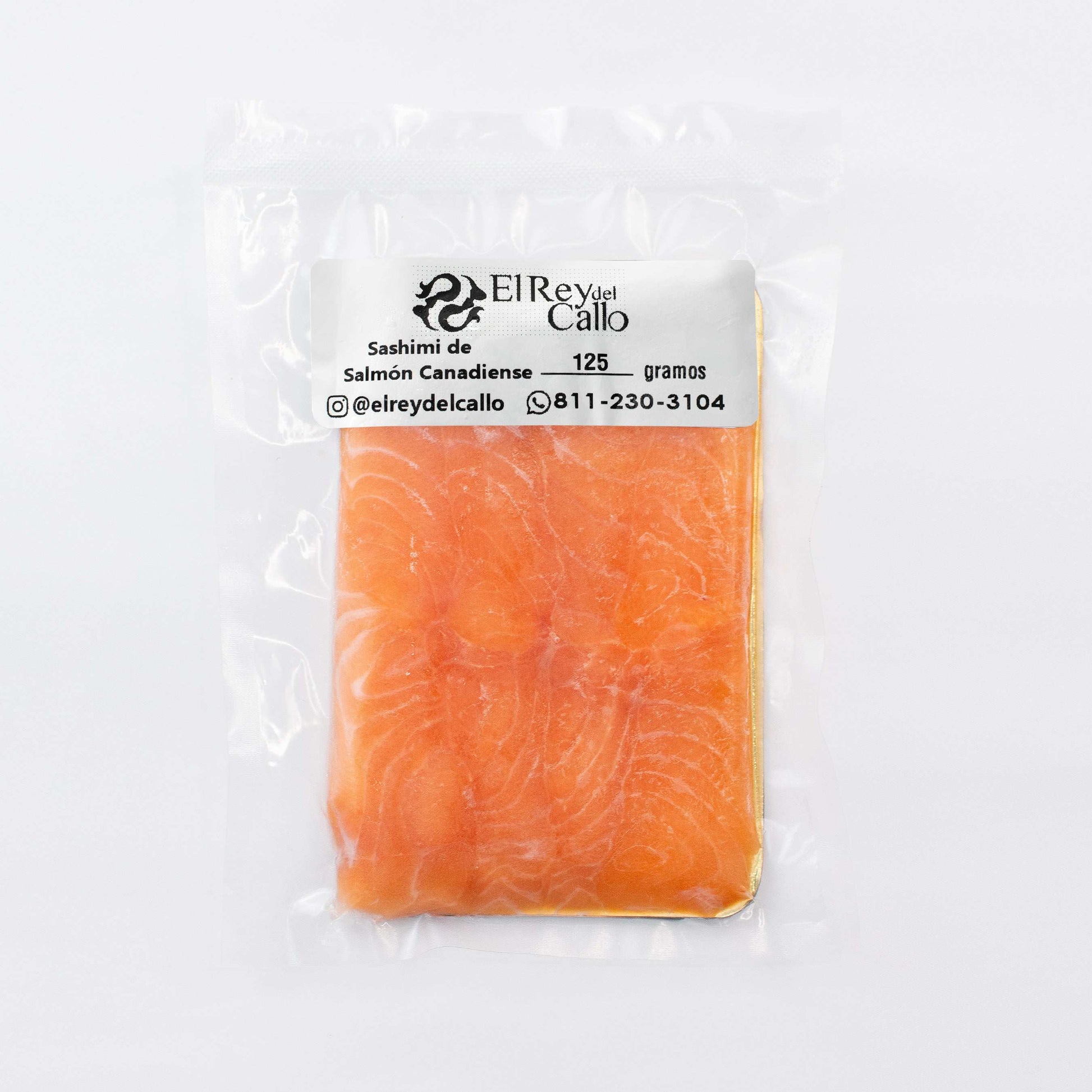 Sashimi Salmón Canadiense - El Rey del Callo