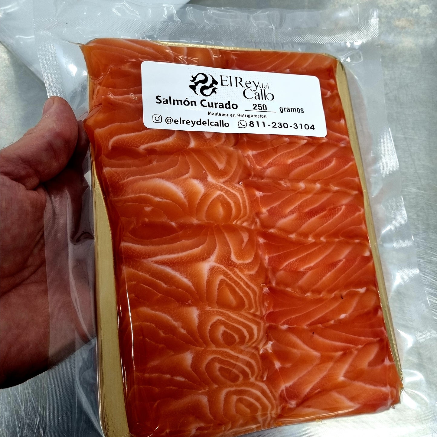 Salmón Curado - El Rey del Callo