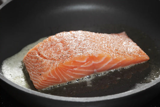 Salmon Sellado en Sarten