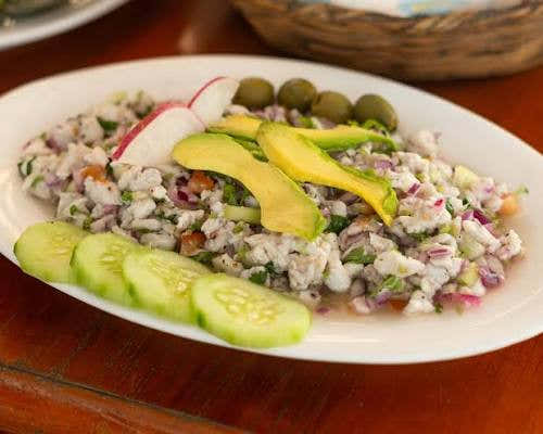 Ensalada Fría de Manitas de Jaiba