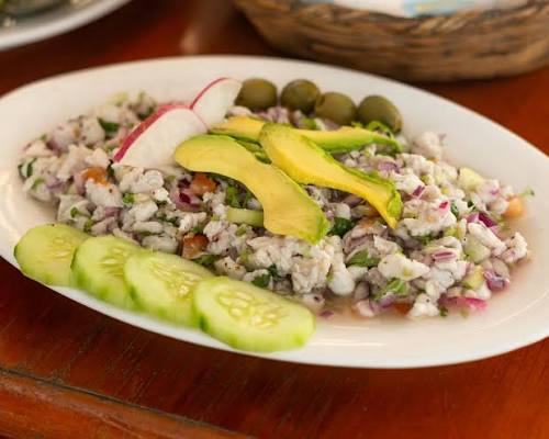 Ensalada Fría de Manitas de Jaiba