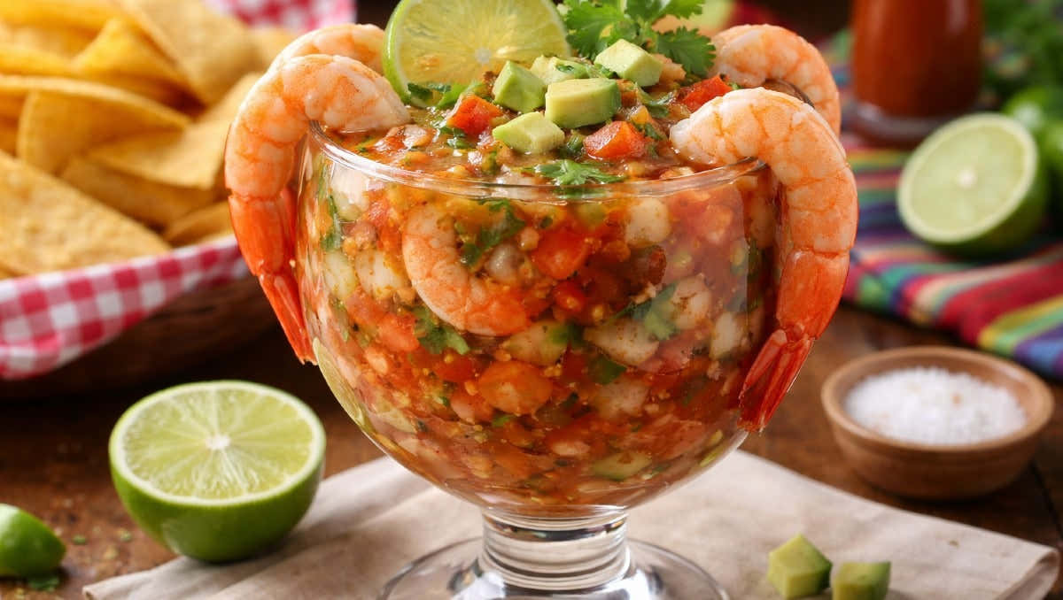 Coctel de abulon estilo Acapulco