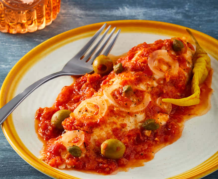 Robalo a la veracruzana