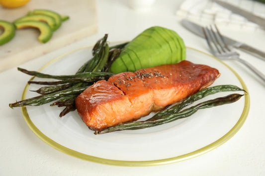 Salmon en freidora de aire
