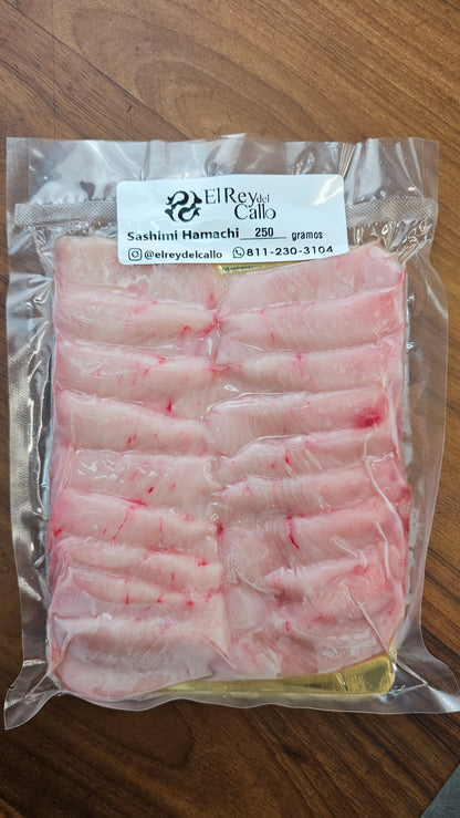 Sashimi de Hamachi