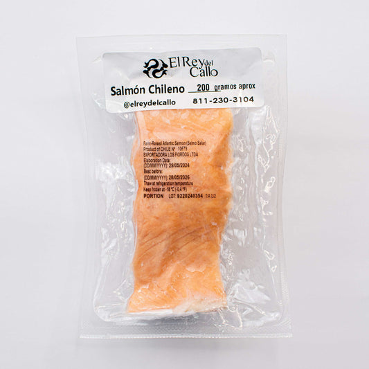 Porción de Salmón Chileno - El Rey del Callo