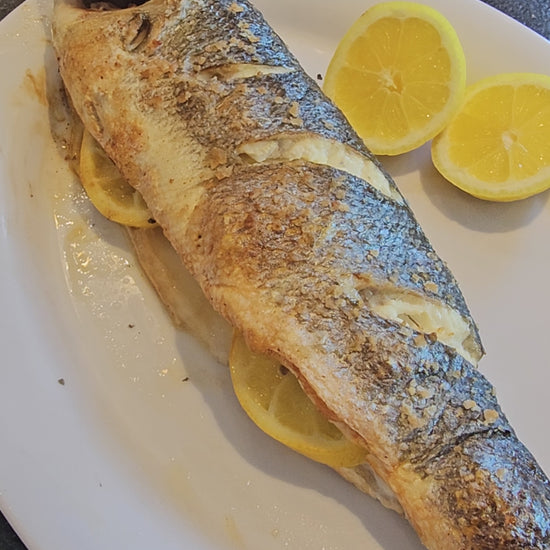 branzino entero al horno