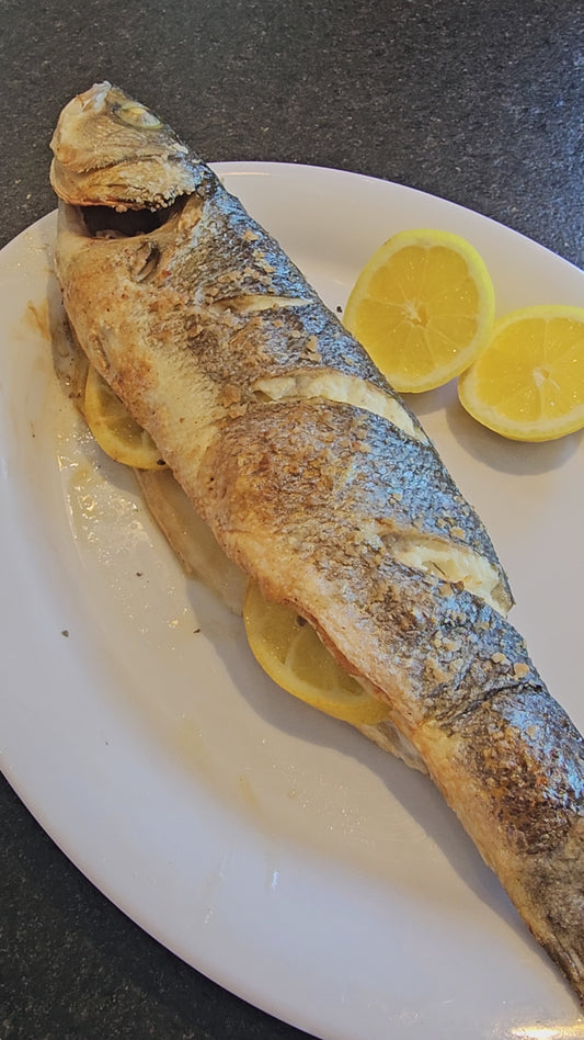 branzino entero al horno