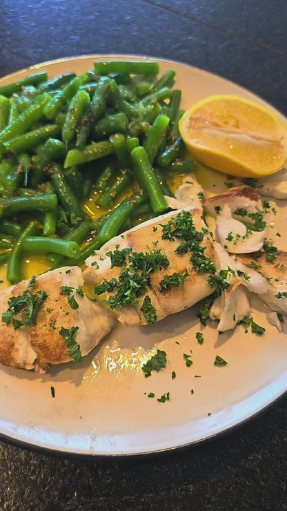 Halibut salvaje sin piel porción 200gr