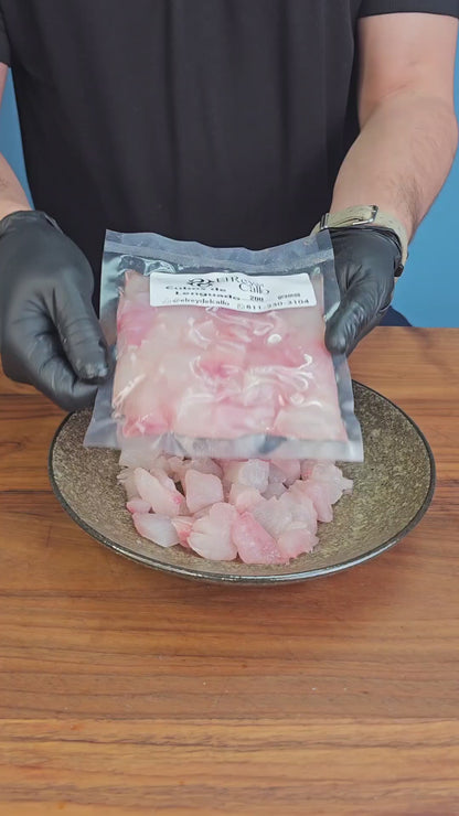 Lenguado Salvaje en Cubos 200gr