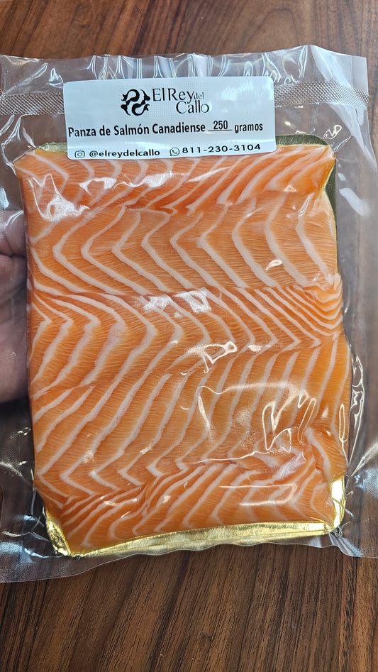 Panza Salmón Canadiense Congelado 250gr