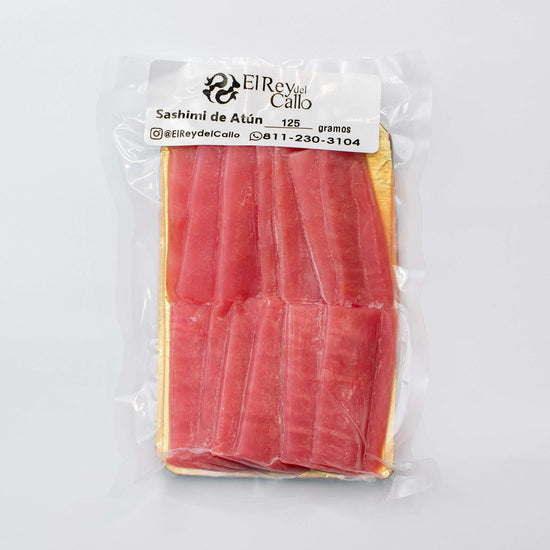 Sashimi de Atún Aleta Amarilla - El Rey del Callo