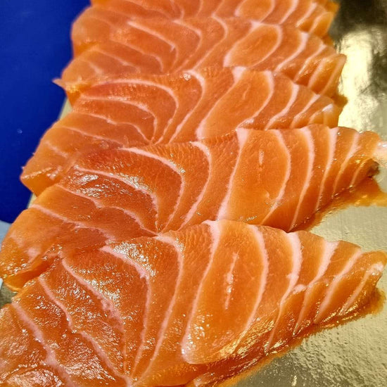 Sashimi Salmón Canadiense - El Rey del Callo