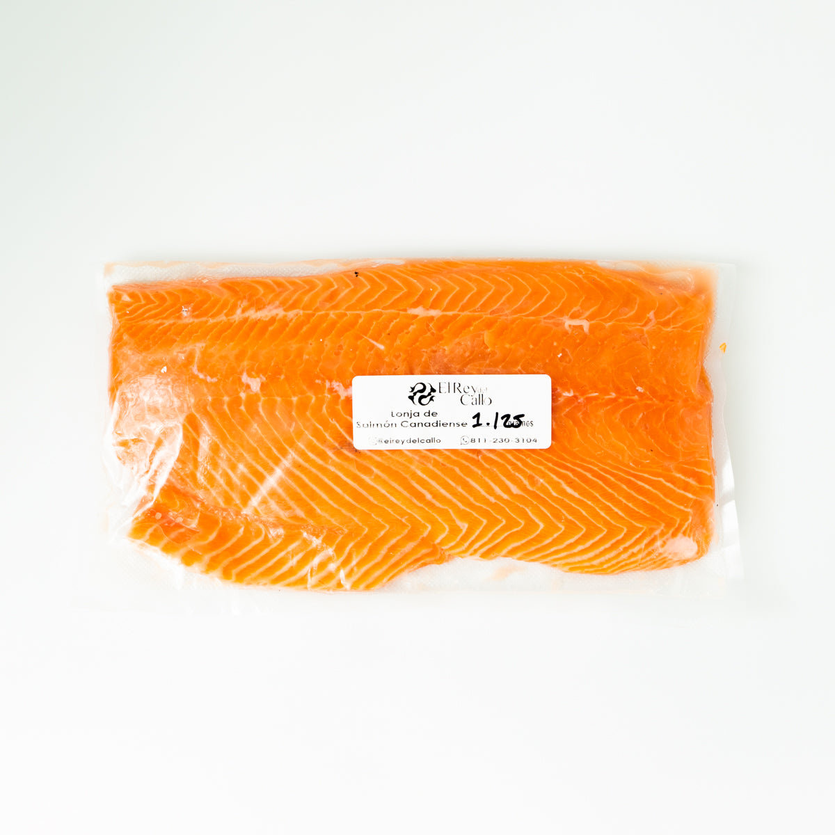 Lonja de Salmón Canadiense con piel